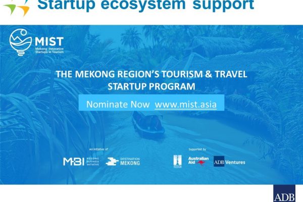 Mekong Innovative Startups in Tourism program