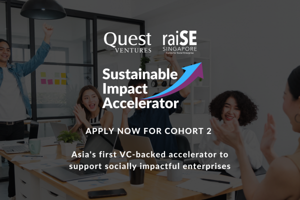 Quest Ventures & raiSE - Sustainable Impact Accelerator